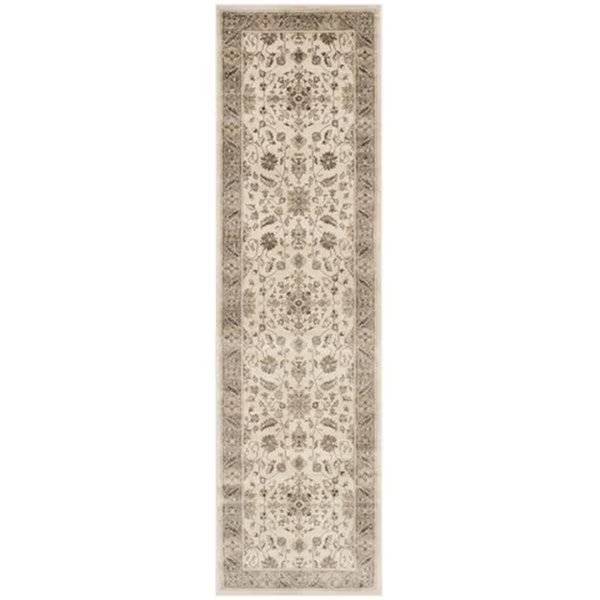 Vintage Power Loomed Runner Rug- Stone - Mouse- 2 ft. 2 in. x 12 ft., Safavieh, Mfr#: VTG168-3410-212